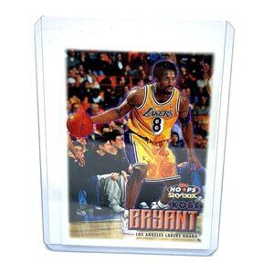 Kobe Bryant Basketball Card #27 Los Angeles Lakers 1999-2000 NBA Hoops S…